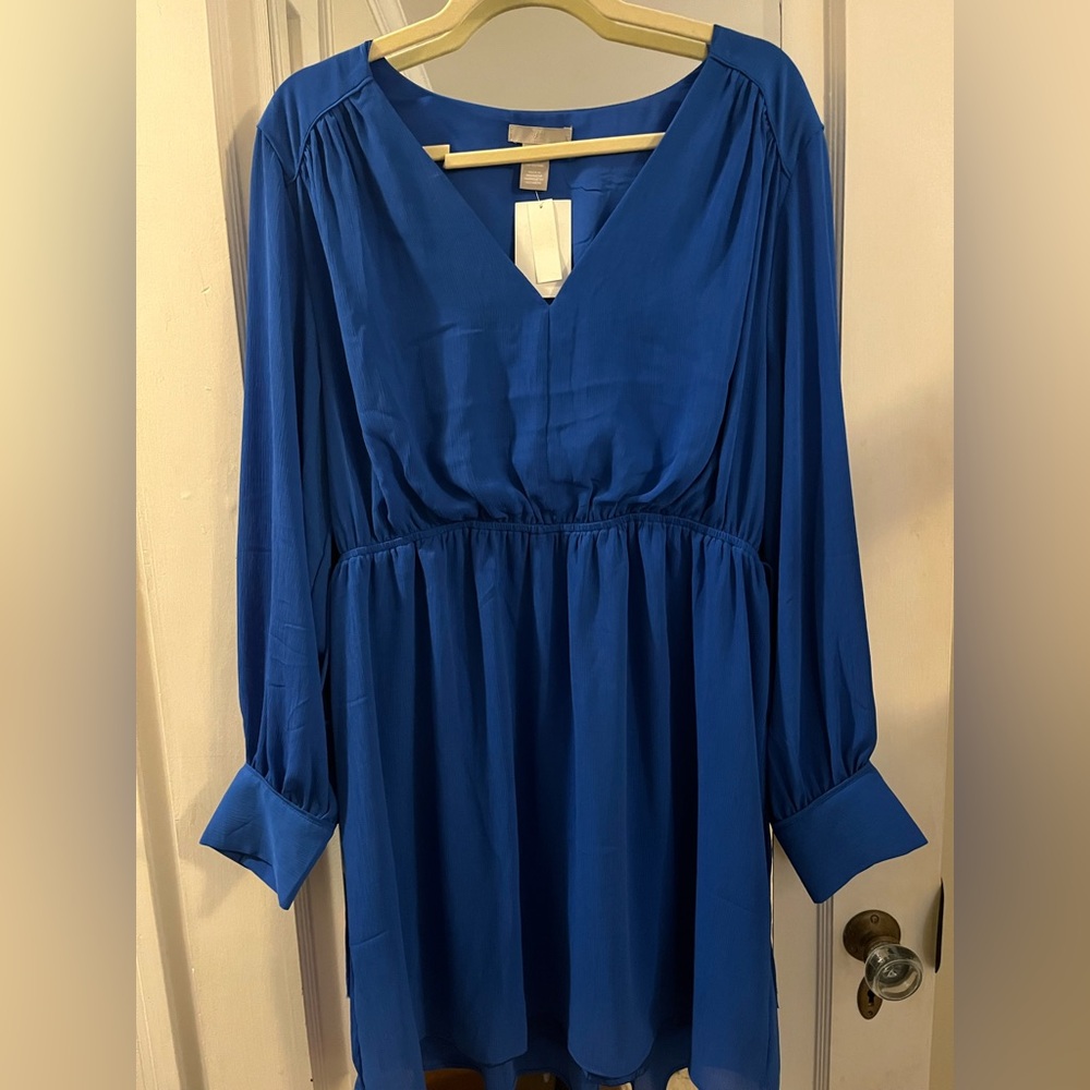 H&M Blue Mini Dress